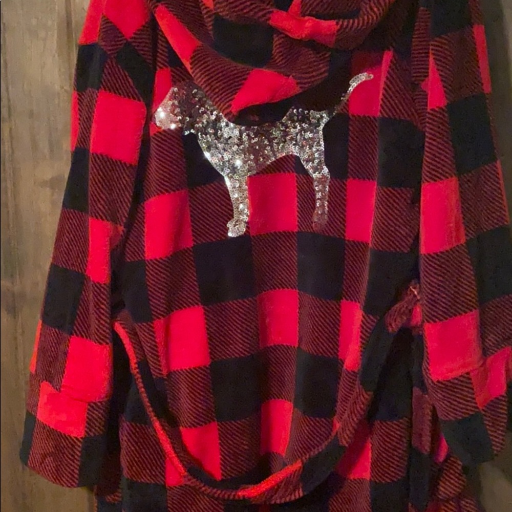 Victoria Secrets Robe w/hood - Picture 3 of 3